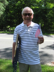 Veteran politico and Barkhamsted RTC officer John Doyle - Independence Day Parade 2013