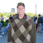 Former BRTC member and veteran George Washington - Hartford Rally - October 2010