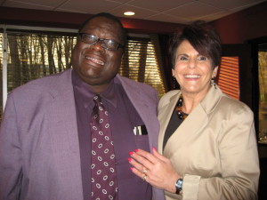 (l) Long-serving Bloomfield RTC Chair Bob Ike and 2012 State Senate Candidate Malvi Lennon (R-2)