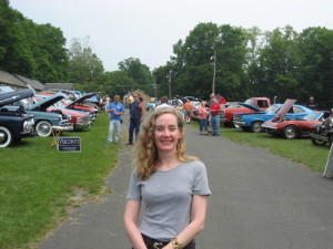 Juliana Simone at the BRTC annual car show