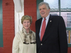 Former Governor M. Jodi Rell (R) and former state rep/agricultural commissioner Phil Prelli - Winsted RTC F/R