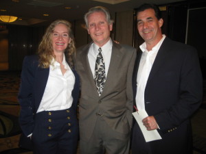 (l-r) Barkhamsted RTC Chair/Ameriborn News author/editor, Right Principles Bob MacGuffie and Ameriborn News CEO William Landers - The Family Institute event September 2013