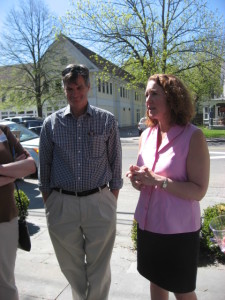 Congresswoman Elizabeth Esty (CT-5) in Kent CT photographed and interviewed by Juliana Simone for Ameriborn News Network