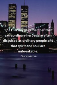 911wtctowerswithwordsextraordinaryherosareordinarypeople